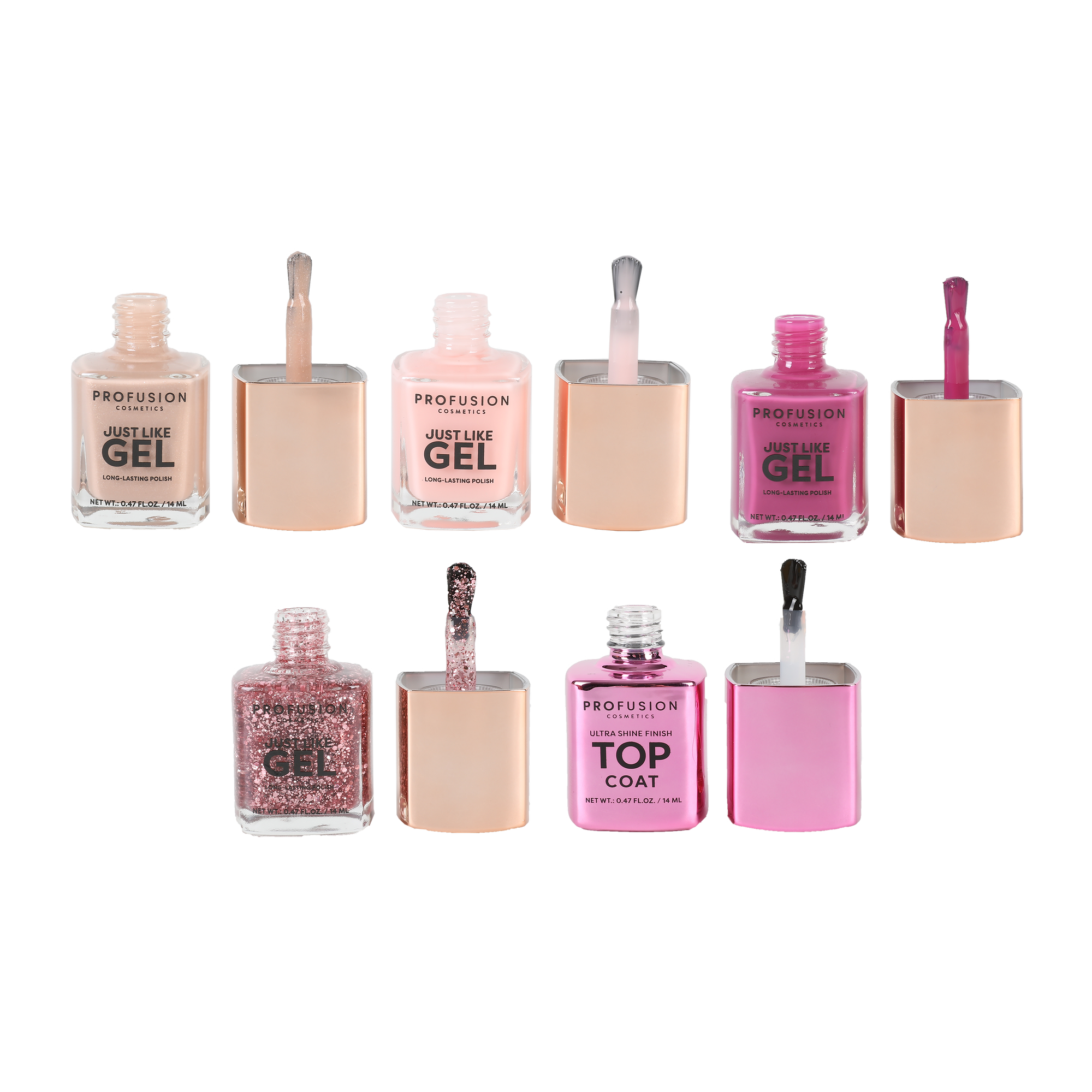 Gel Effect Nail Polish Set