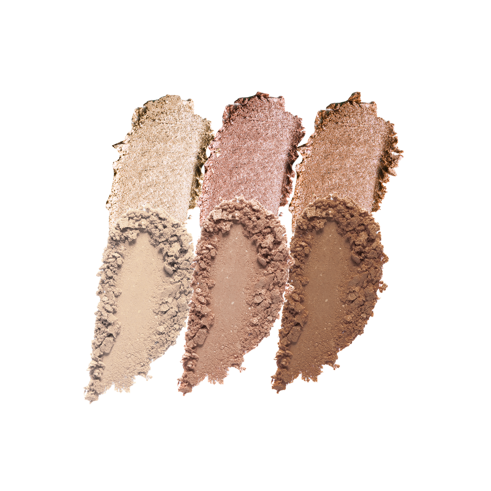 face highlight and contour palette swatches