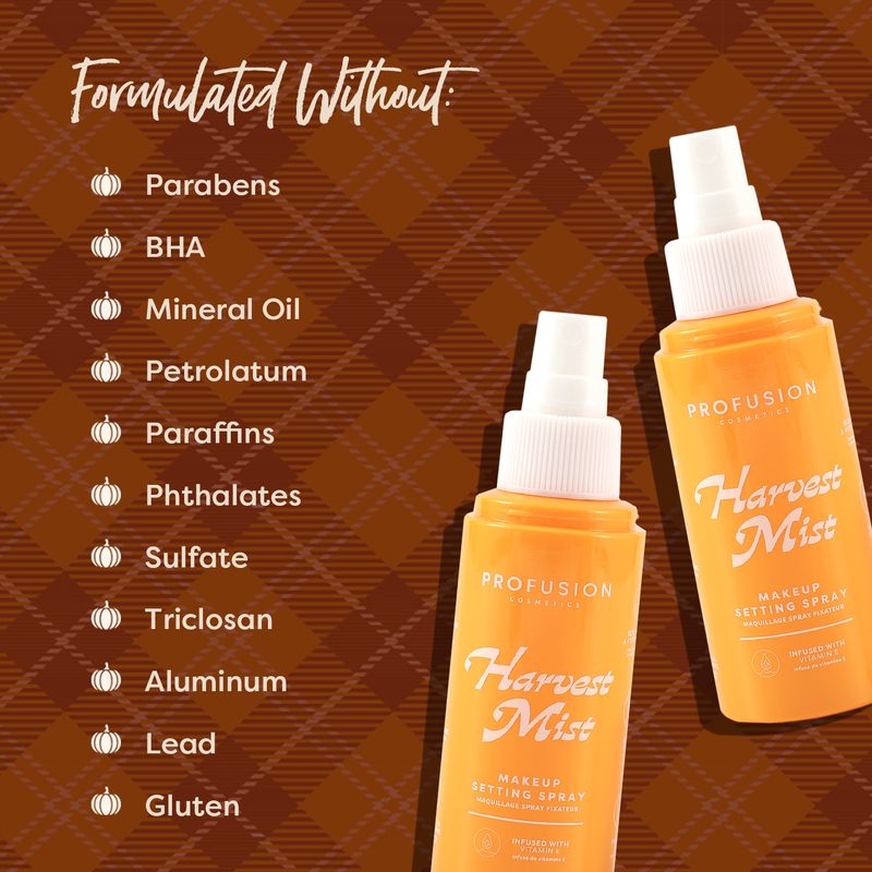 Pumpkin Spice |Harvest Mist Setting Spray Call Outs