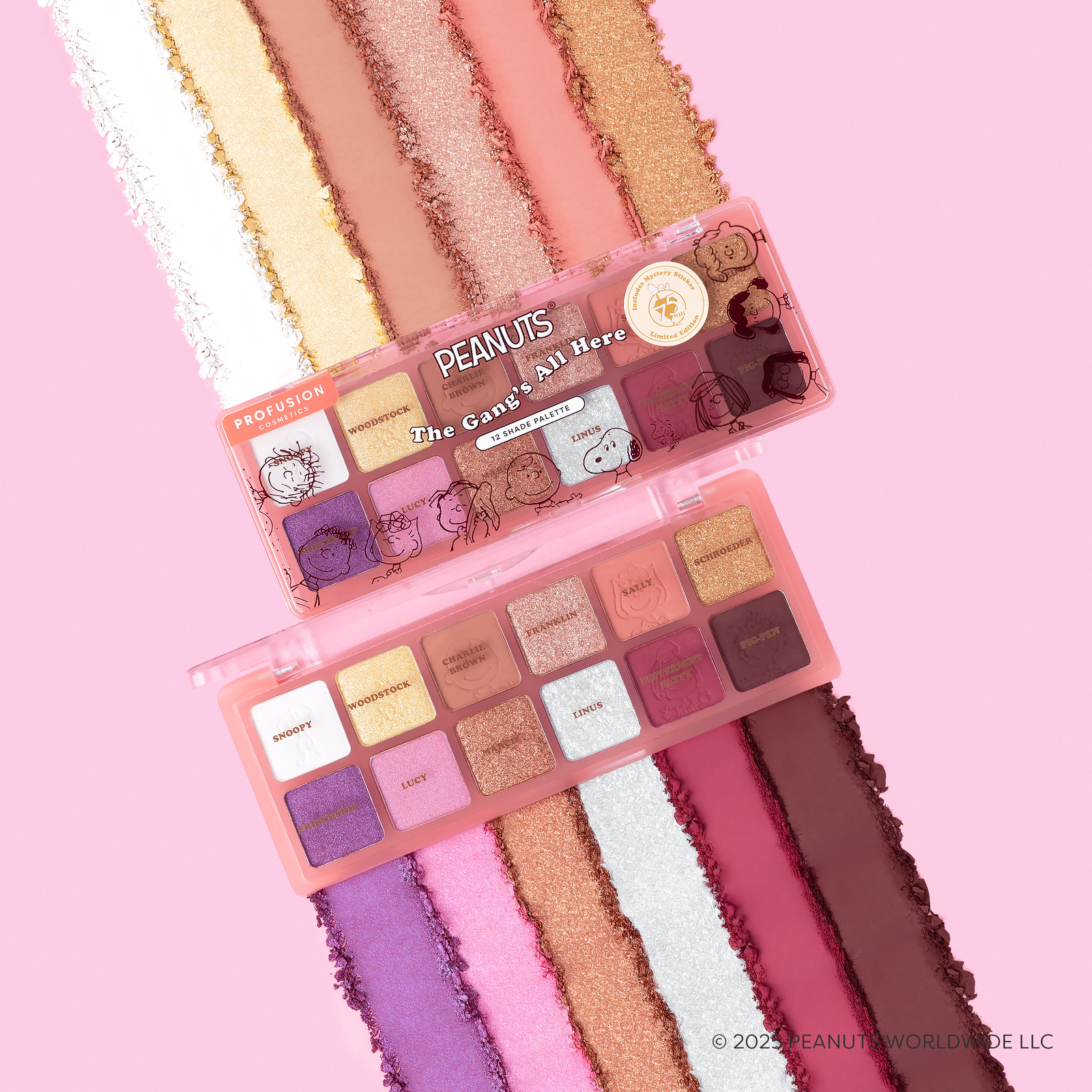 Peanuts 75th The Gang’s All Here 12 Shade Eyeshadow Palette