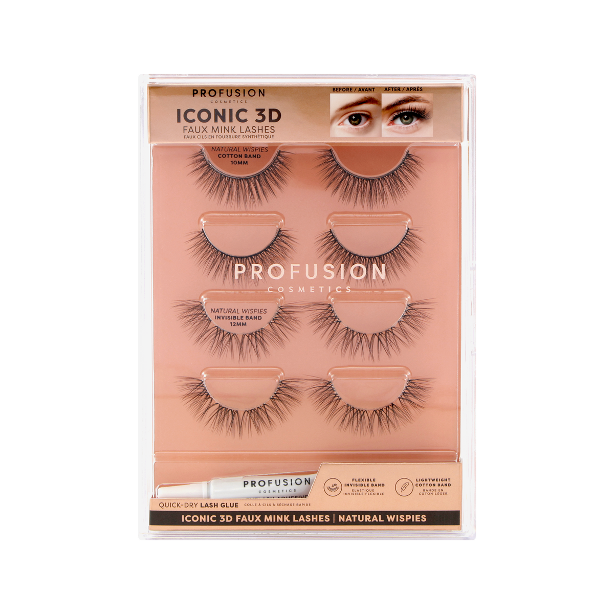 Iconic 3D Faux Mink Lashes