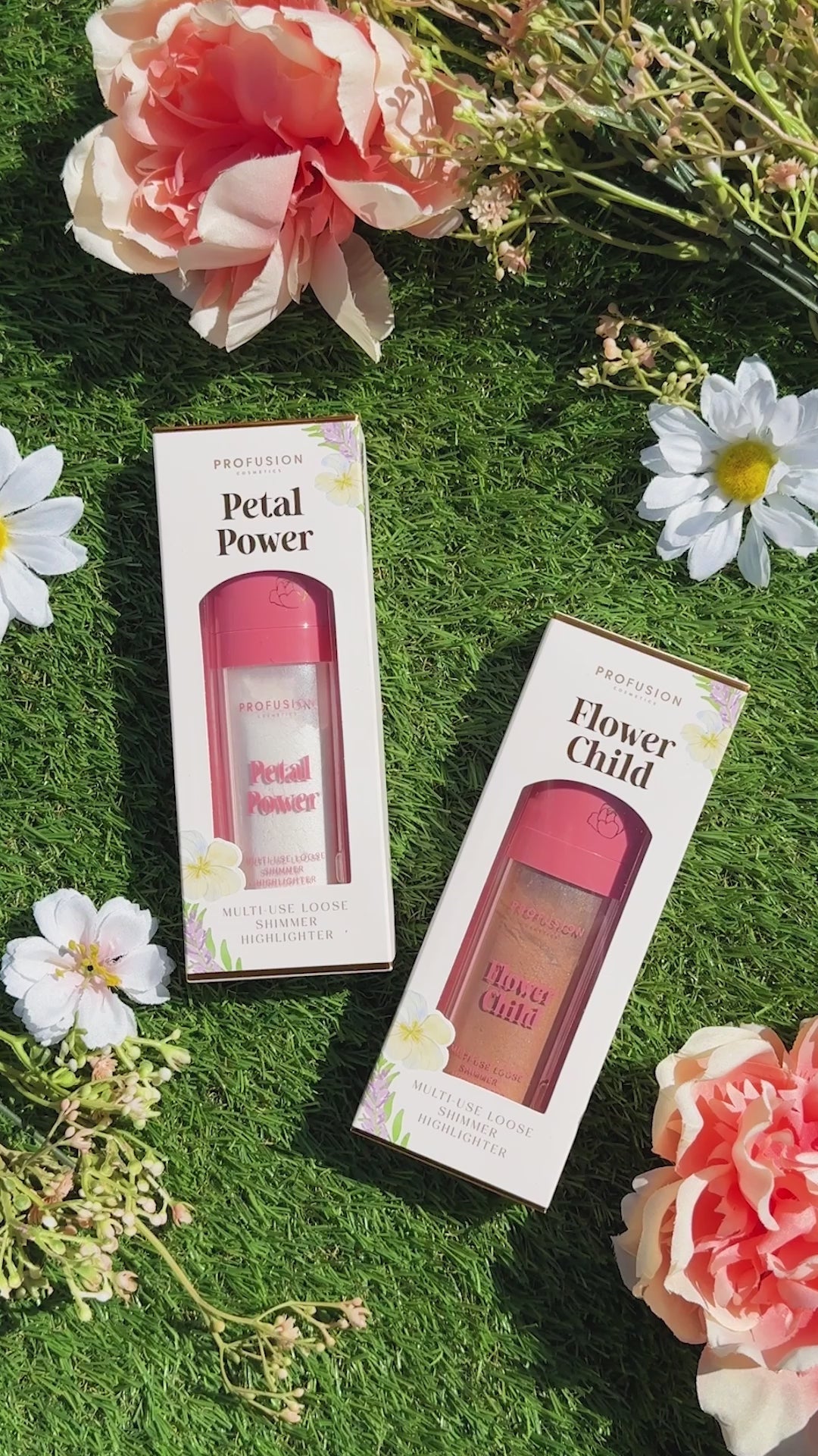 Petal Perfect |Flower Child Multi-Use Loose Shimmer Highlighter