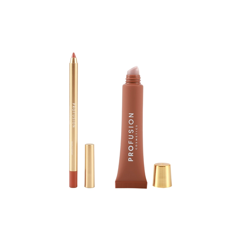 Pumpkin Spice | Cashmere Lips Lip Liner & Balm Duo - Maple Sugar