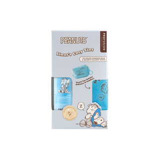 Peanuts 75th Linus’s Cozy Tint PH Color Changing Balm & Security Blanket Pouch 