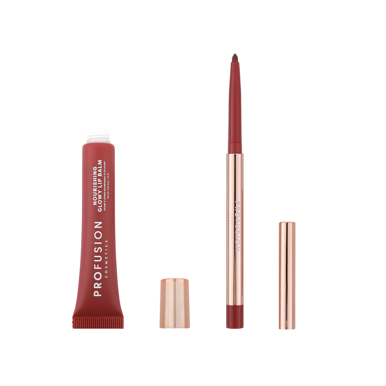 Lip Treat Duo Rose Mocha Latte Component Open