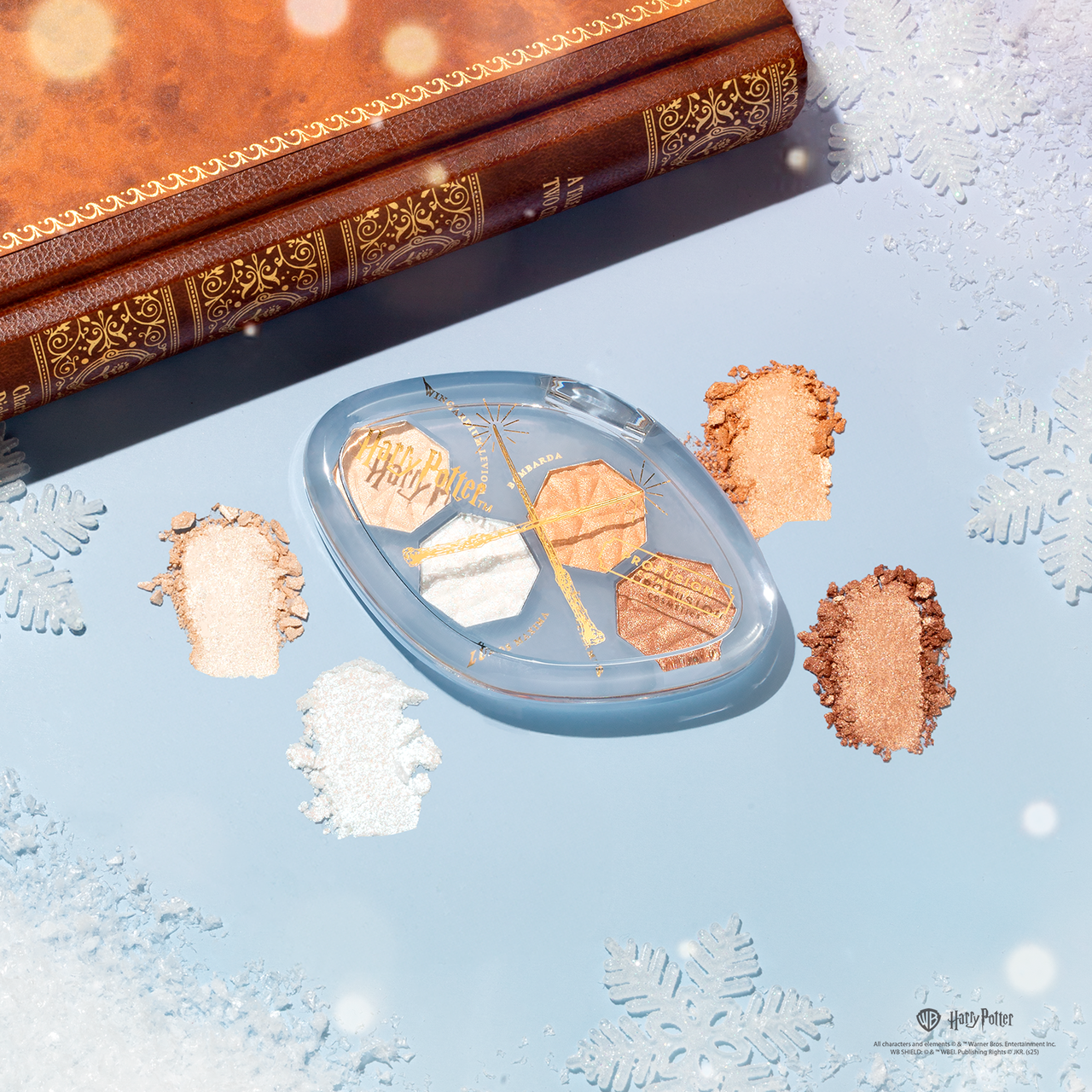 Harry Potter Holiday | Magical Charms Illuminating Highlighter Quad Lifestyle