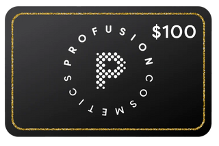 100.00 USD one hundred dollar gift card for cosmetics on birthdays and holidays