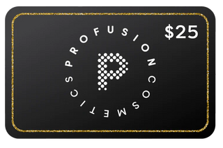25 USD $25 makeup gift card for Profusion Cosmetics