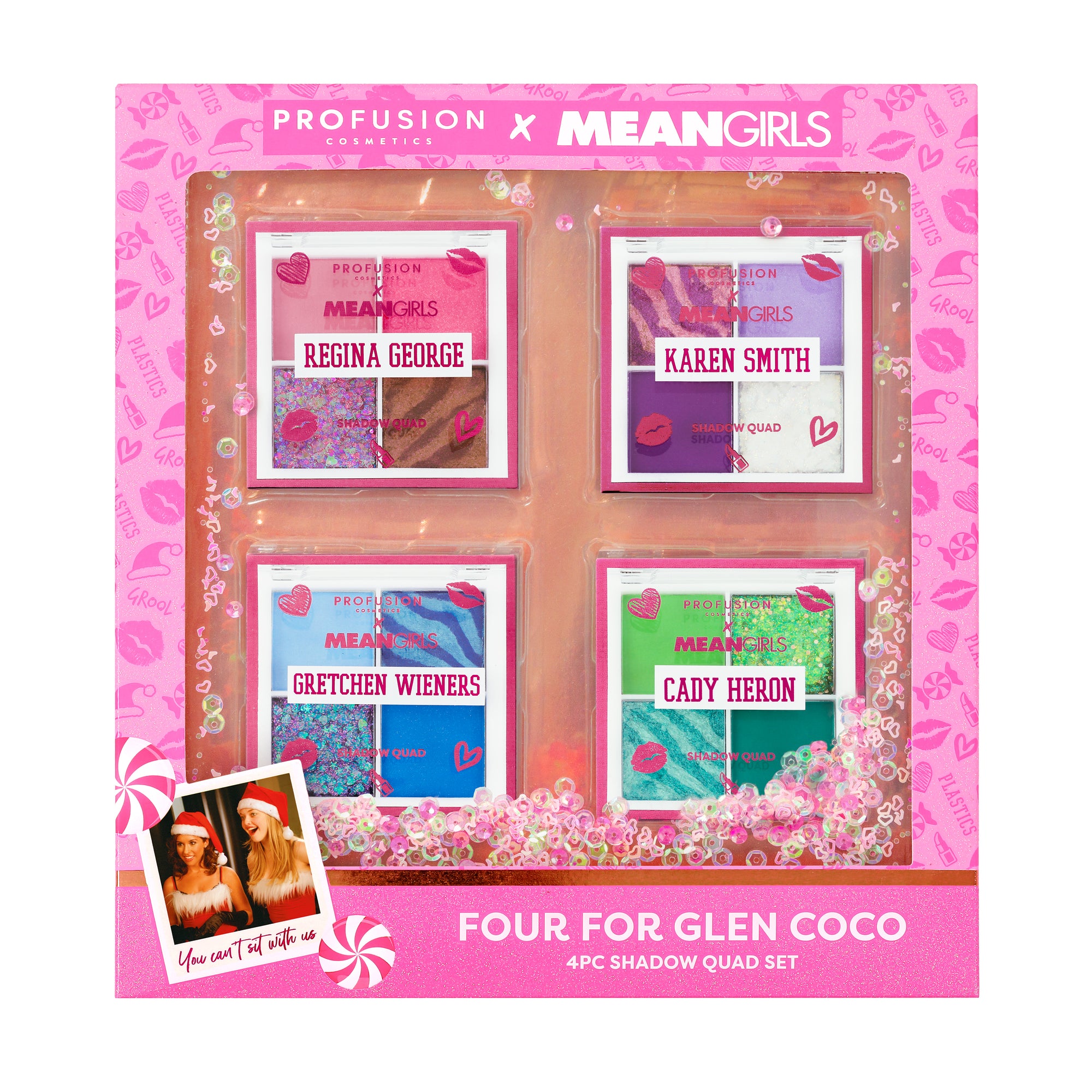 Mean Girls | The Plastics 4pc Bag & Brush Set