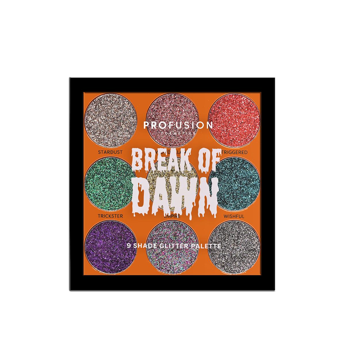 Spookarama | Break of Dawn 9-Shade Pressed Glitter Palette