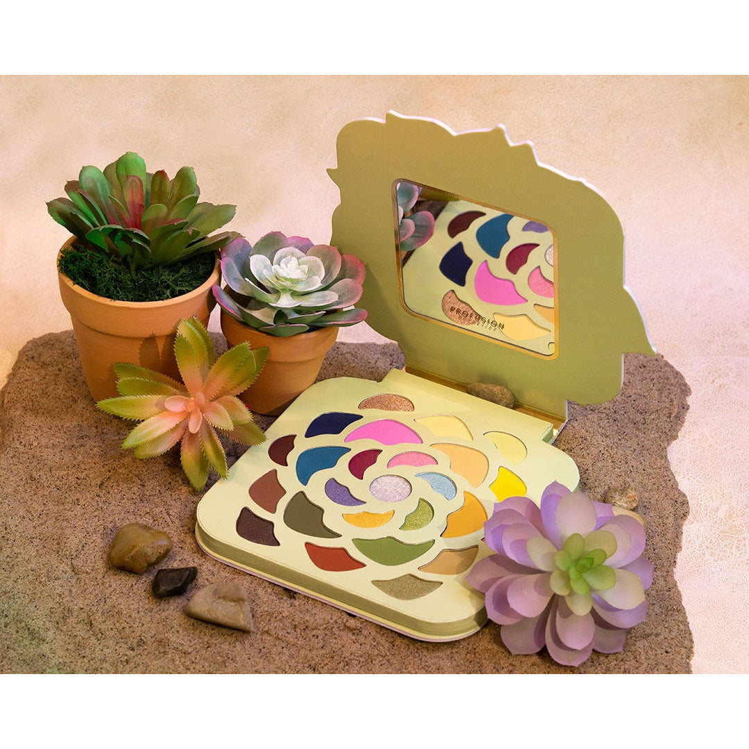 succulent used in cosmetics Desert Sage 25 Shade Eyeshadow Palette