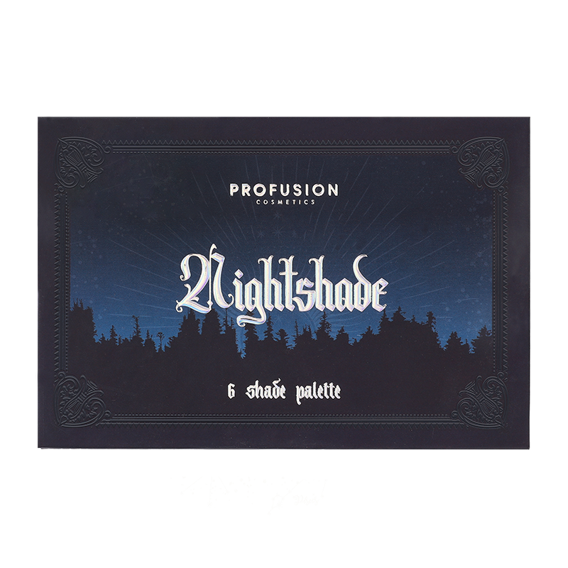 Enchanted Forest Nightshade 6 Shade Eyeshadow Palette | Profusion Enchanted Forest Nightshade 6 Shade Eyeshadow Palette | Profusion