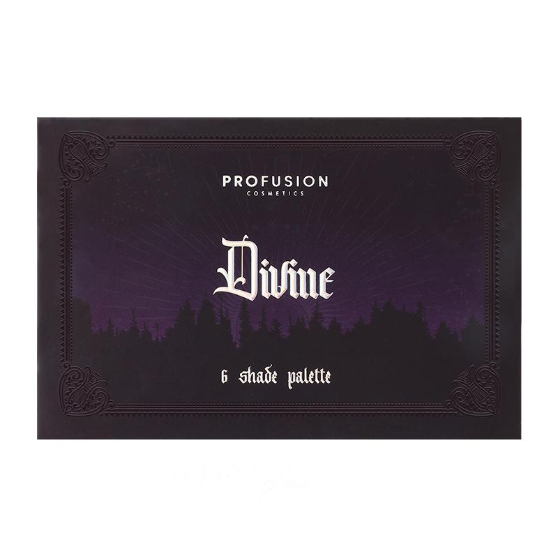 Enchanted Forest Divine 6 Shade Eyeshadow Palette | Profusion Cosmetics