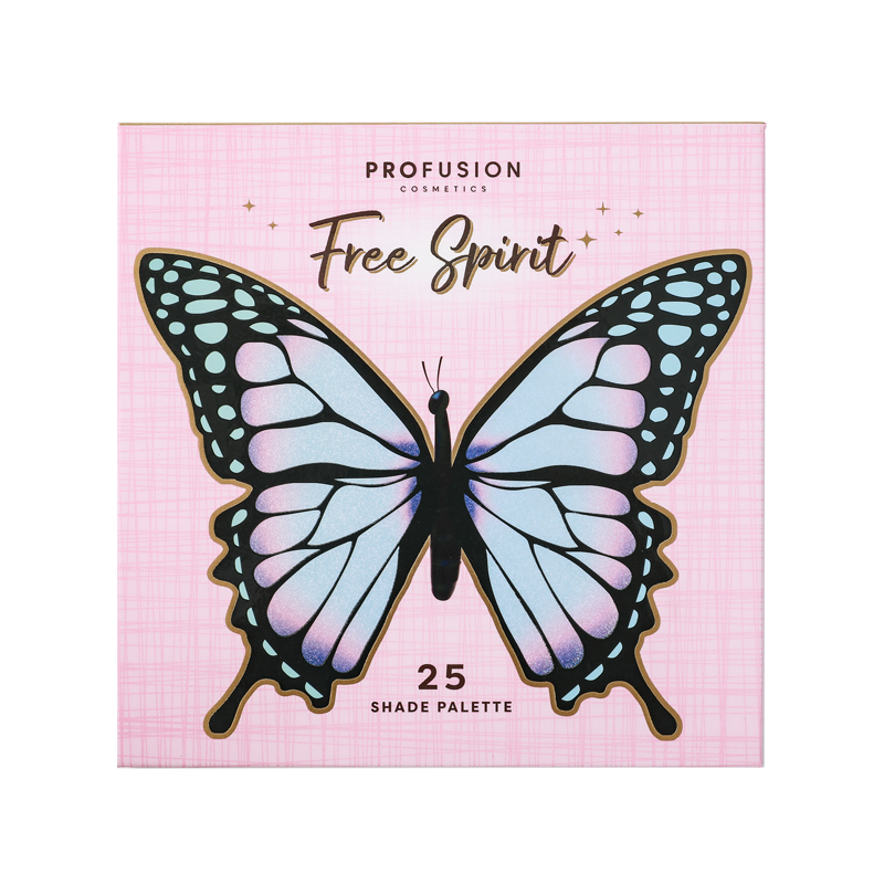 Mariposa empoderada | Paleta de 25 tonos Free Spirit