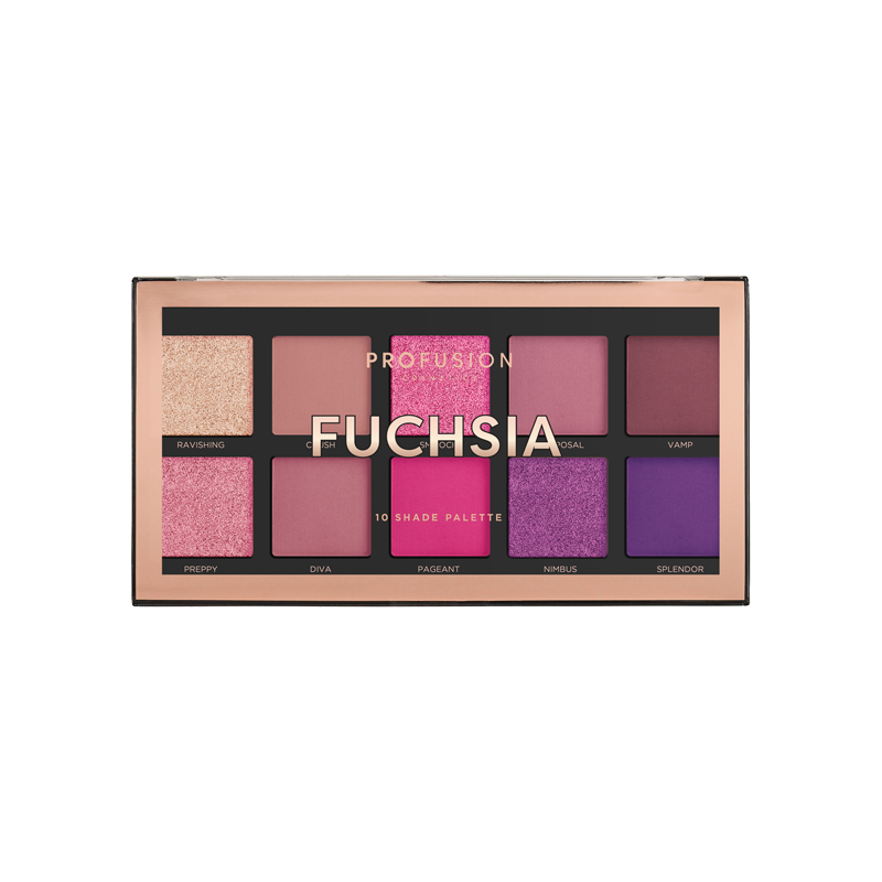 Fuchsia 10 shade palette