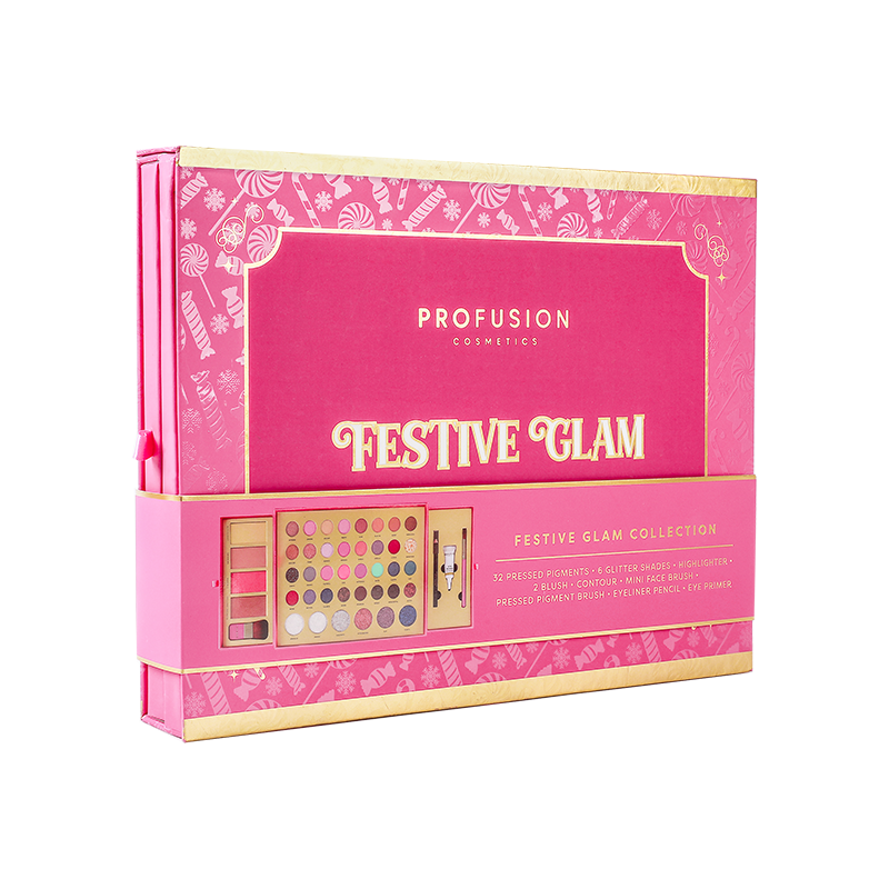 Dulces vacaciones | Kit Glam festivo de 46 piezas