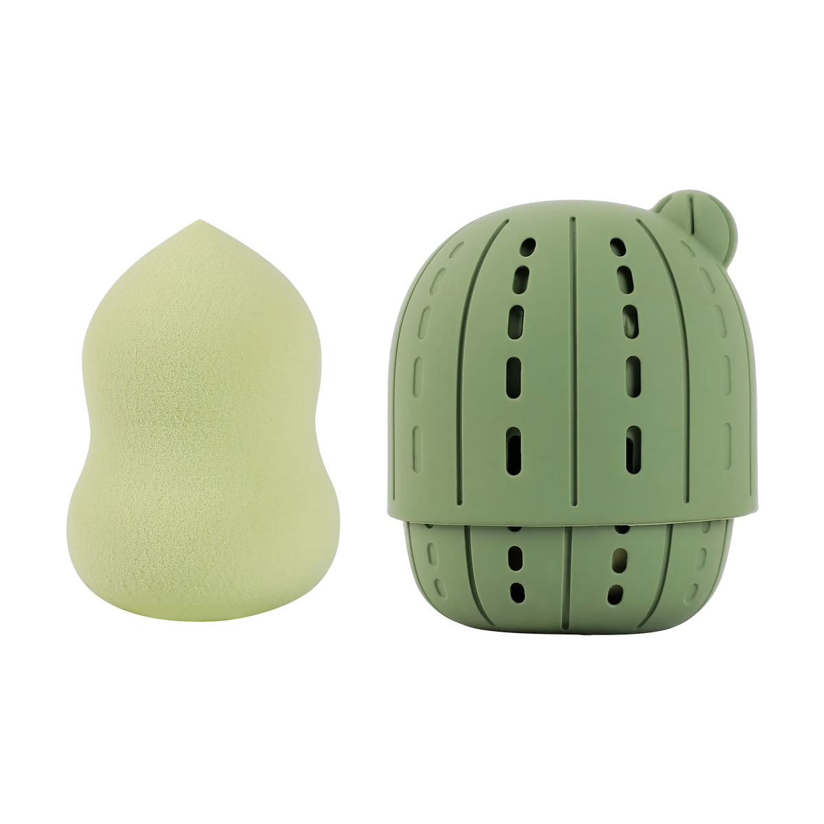 Desert Sage | Blend &amp; Wander Makeup Sponge with Cactus Case