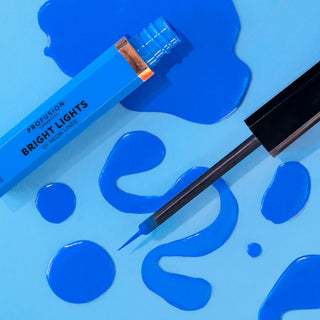 Blue bright-lights liner