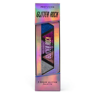Paleta de roca brillante