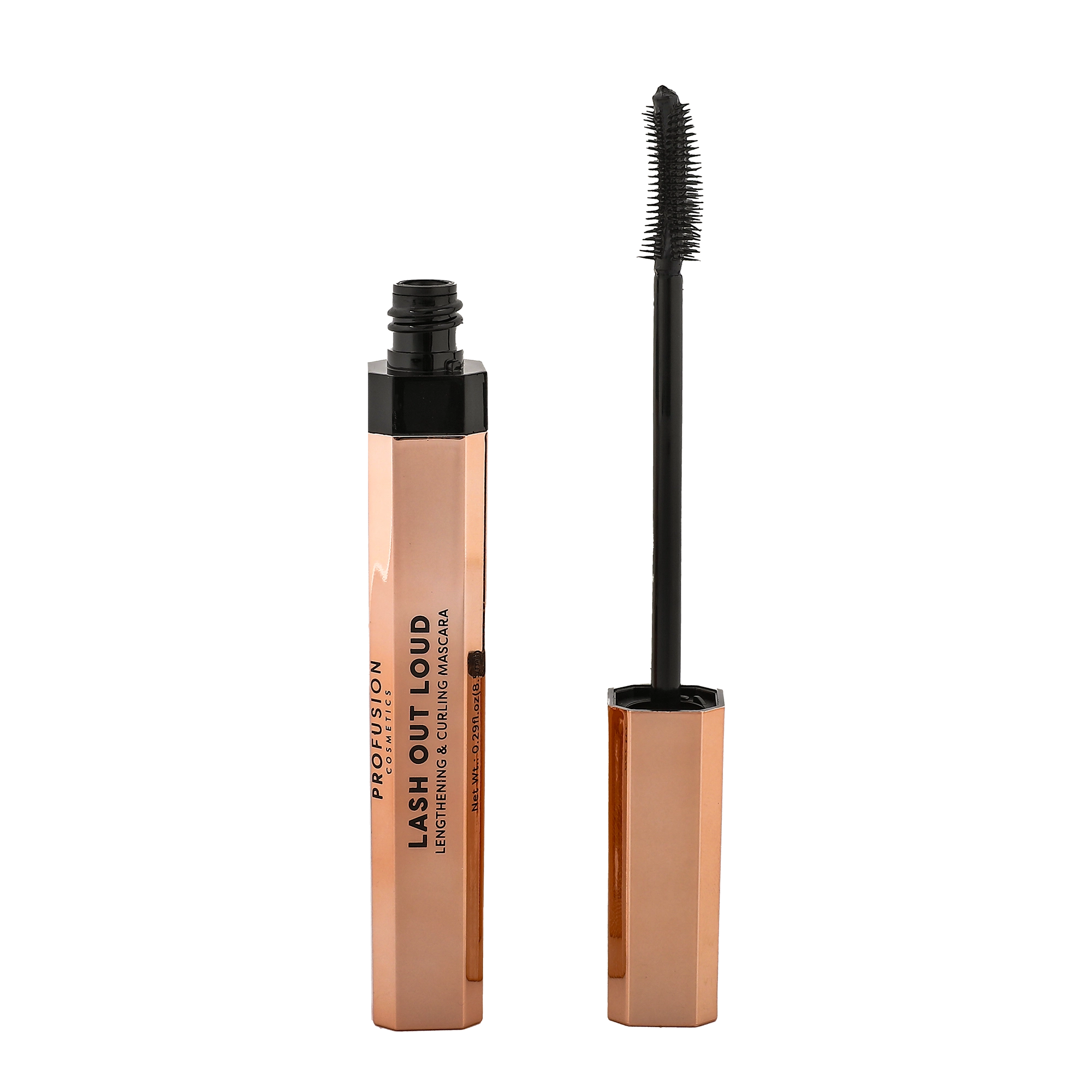 Lengthening and curling outlet mascara